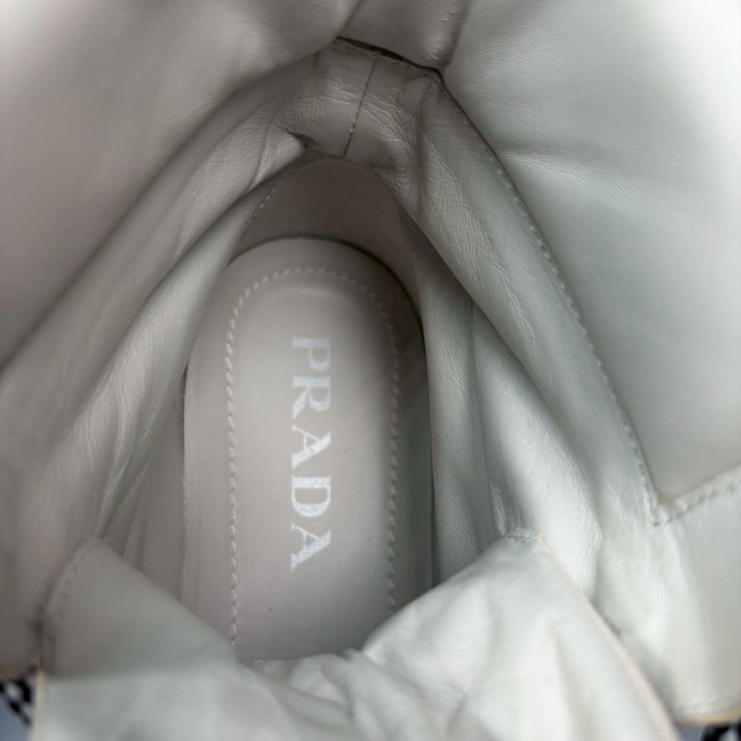 PRADA プラダ　ハイカットスニーカー　37 1/2