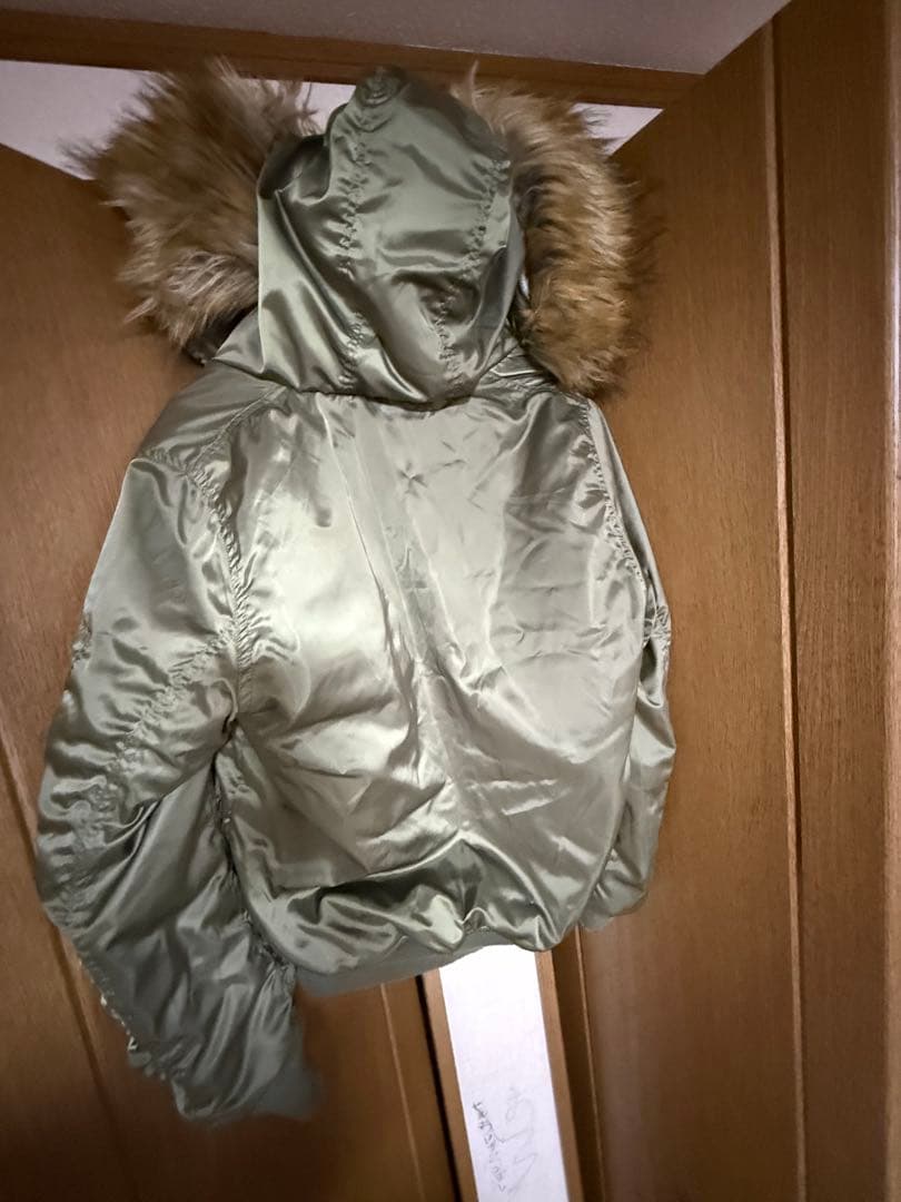 N-2b フライトジャケット 鬼ファー 短丈 平成ギャル y2k 00sグランジ