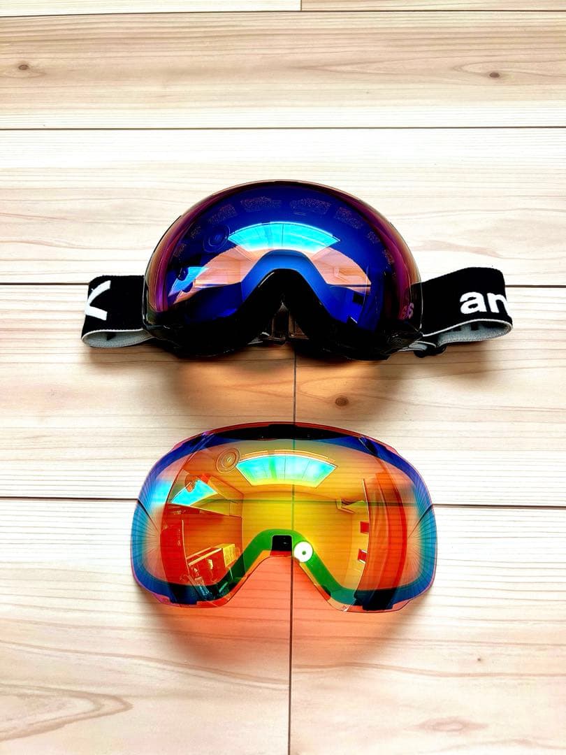 anon ゴーグル　MFIマスク、スペアレンズ付き