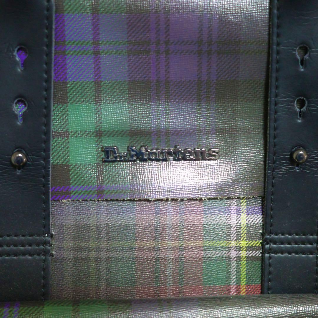 Dr. Martens タータンチェック　レザーリュック・バックパック