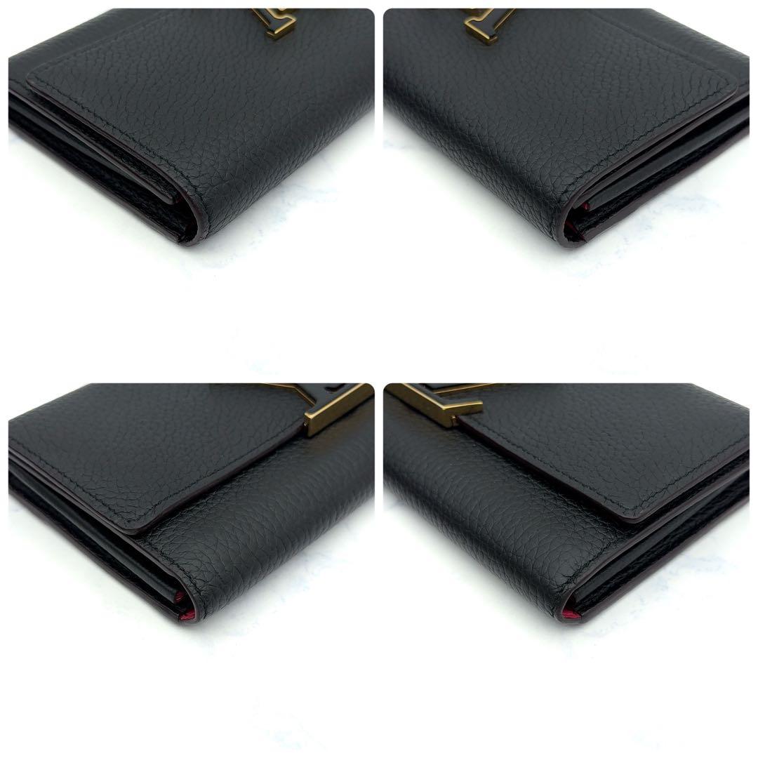 【☆やまちゃん☆】ルイヴィトン トリヨン ポルトフォイユ カプシーヌ ノワ