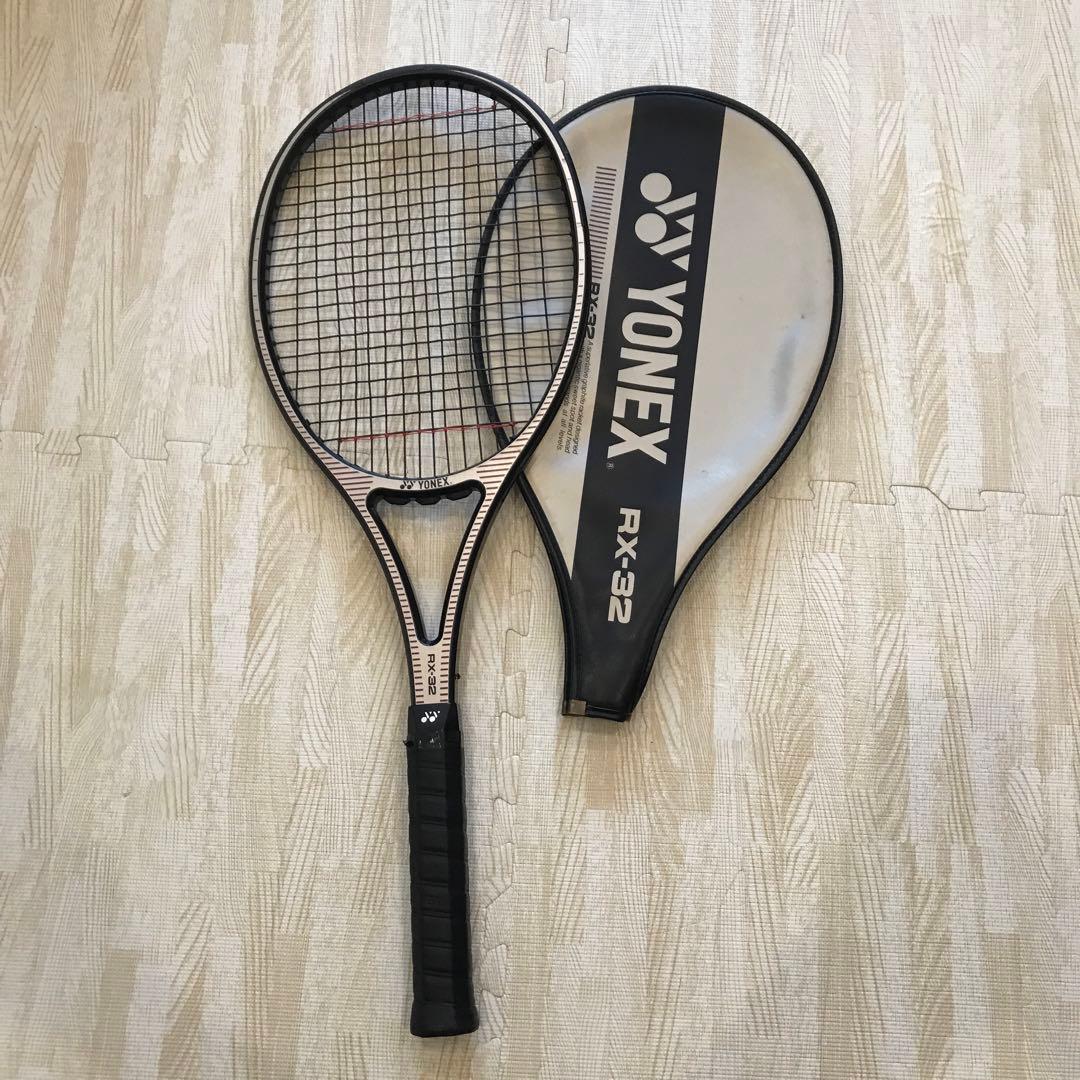 YONEX ヨネックス RX-32 硬式用テニスラケット2本セット - メルカリ