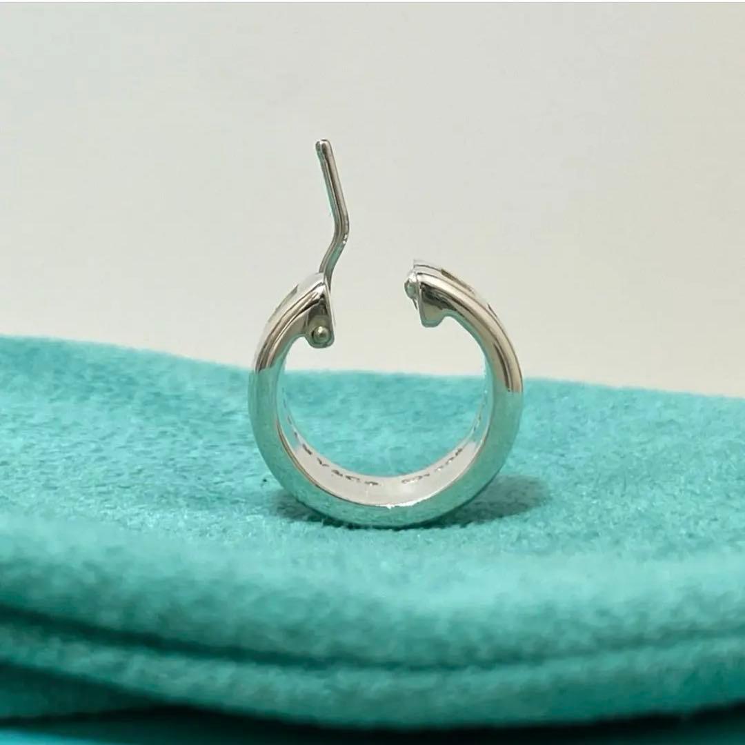 極美品】ティファニーアトラスフープピアス片耳メンズ/レディース925