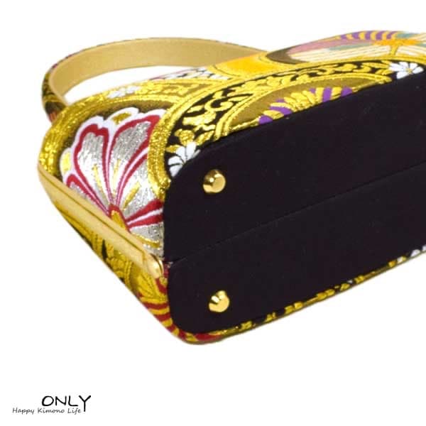 6122-LL 紗織 西陣織 高級帯地 草履バッグセット 25.5cm L108770674