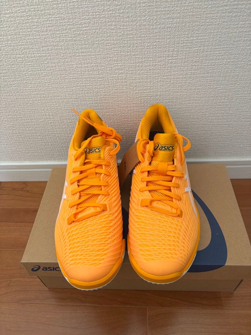 ASICS Solution Speed FF 2 OC 26.5cm オレンジ