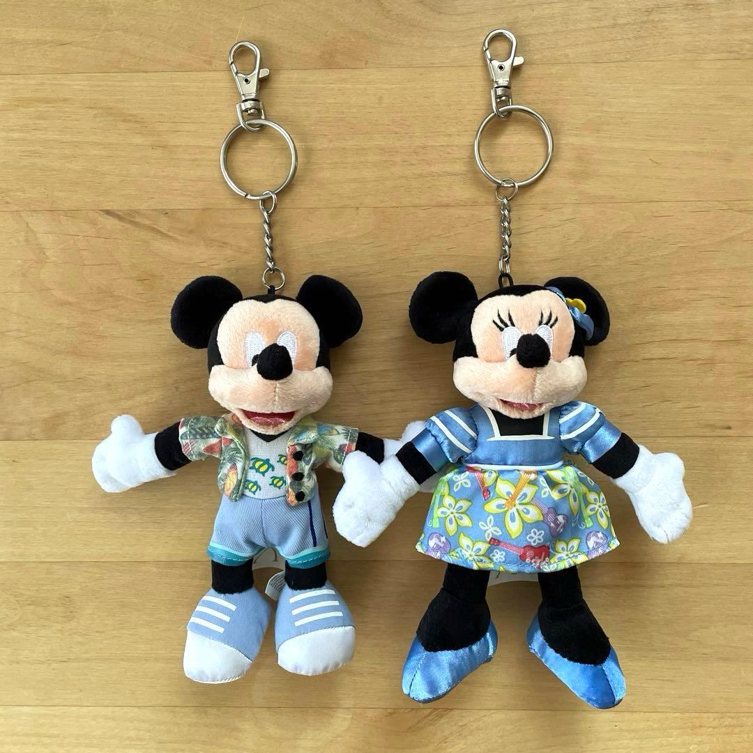 アウラニ ディズニー キーホルダー ミッキー ミニー ぬいぐるみ ハワイ