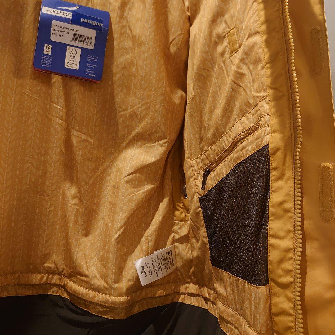 patagonia イエロー スノーボード、スキージャケット