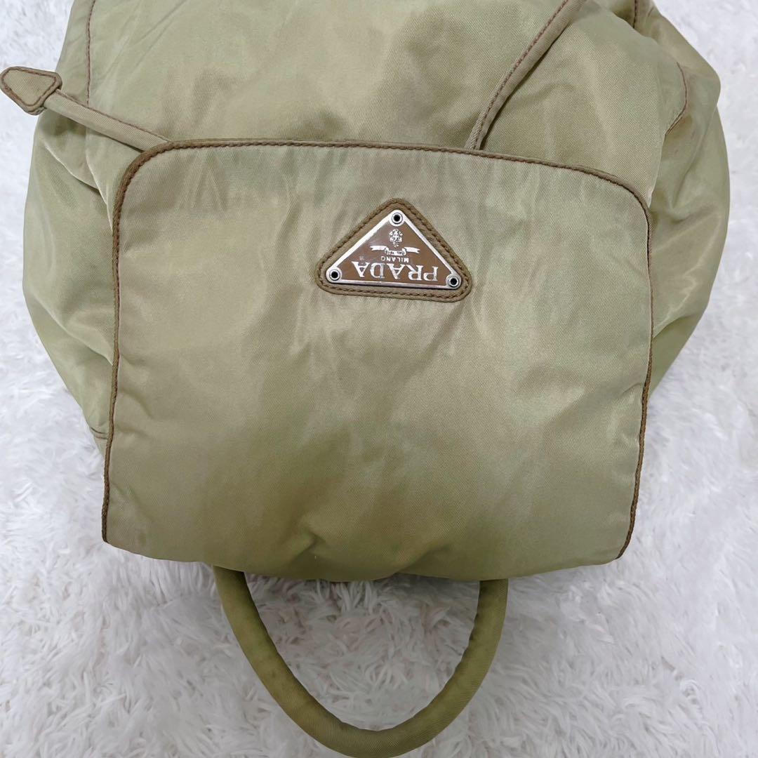 廃盤 PRADA カーキ リュック ミニリュック y2k archive