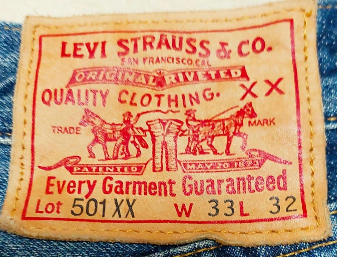 リーバイス 47501 1947年モデル 501XX W33 LVC 米国製