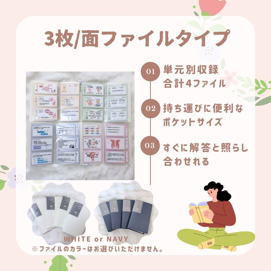 最新版2026年作成｜助産師学校受験｜基礎問題カード＋過去問問題集セット