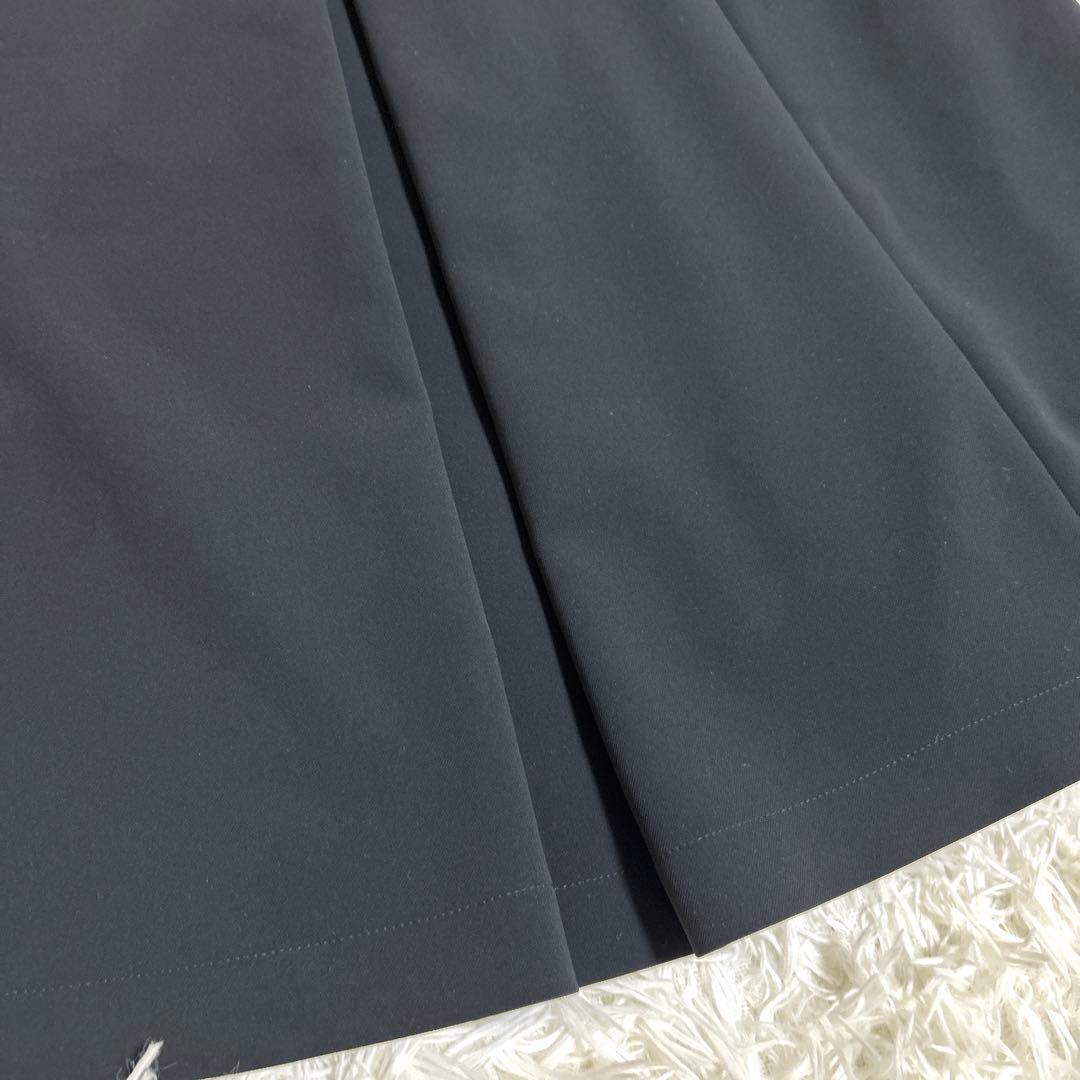 極美品✨ルネ 2022年モデル 秋冬に◎ミモレ丈 パール タック スカート 34