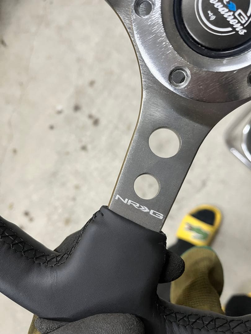 NRG ステアリング 3スポーク 350mm