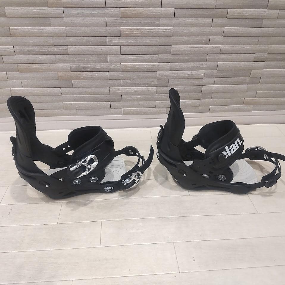 エラン elan ルビー RUBY バイン レディース 黒 S 22-23