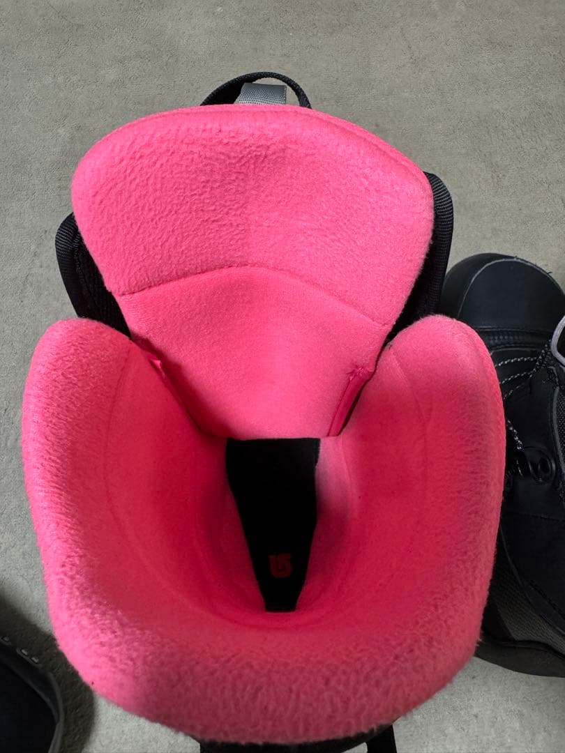 【美品】Burton Moto スノーボードブーツ ブラック/ピンク27.5cm