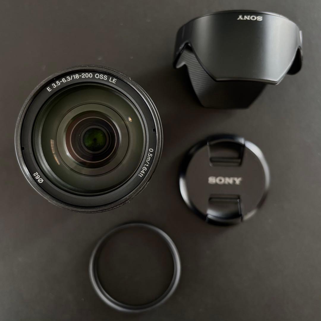 レンズ(ズーム) SONY E 18-200mm F3.5-6.3 OSS LE