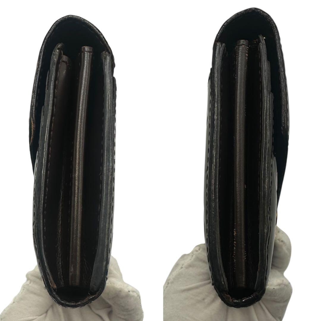 【極美品】ルイヴィトン 新型 サラ モノグラム ヴェルニ アラマントTN5106