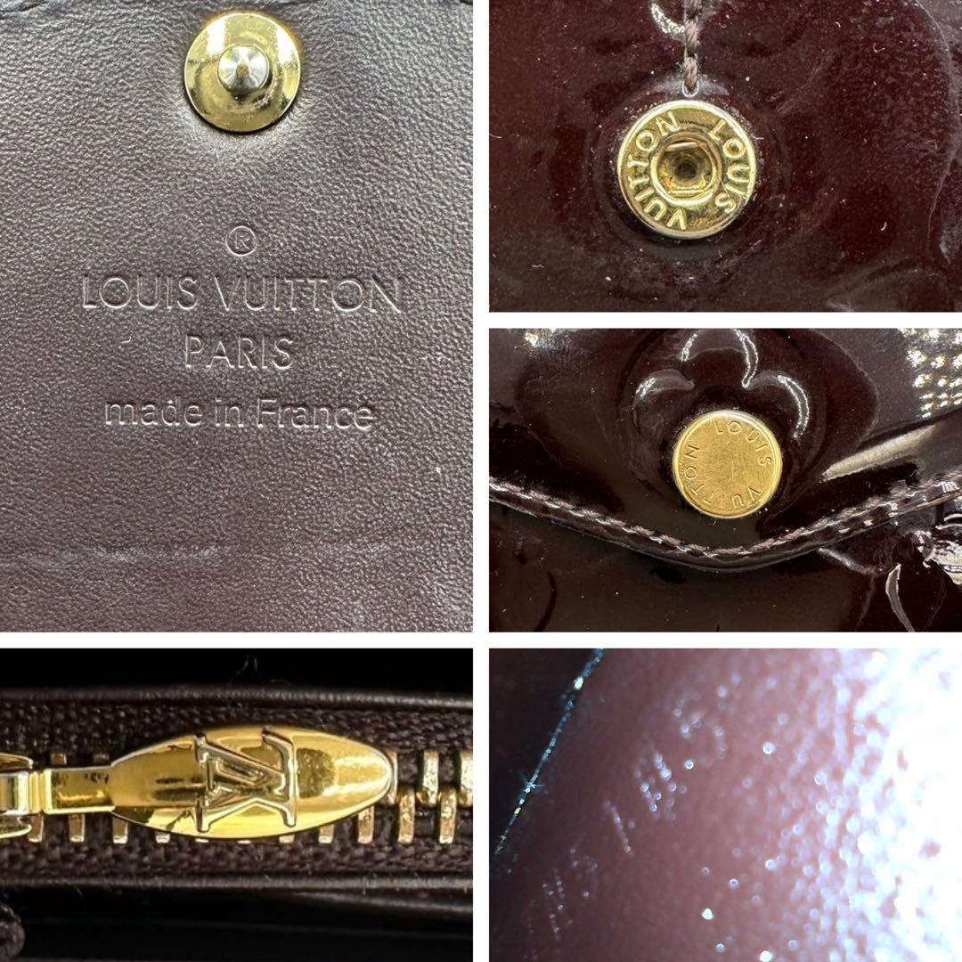 【極美品】ルイヴィトン 新型 サラ モノグラム ヴェルニ アラマントTN5106