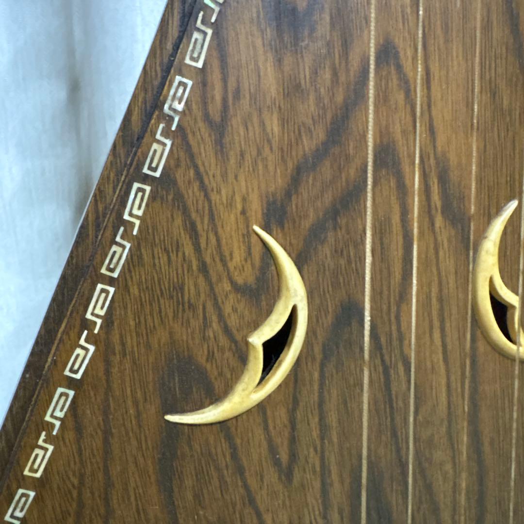 筑前琵琶 四弦 五柱 琵琶 螺鈿希少 琵琶立て 弦楽器 琵琶台 民族楽器