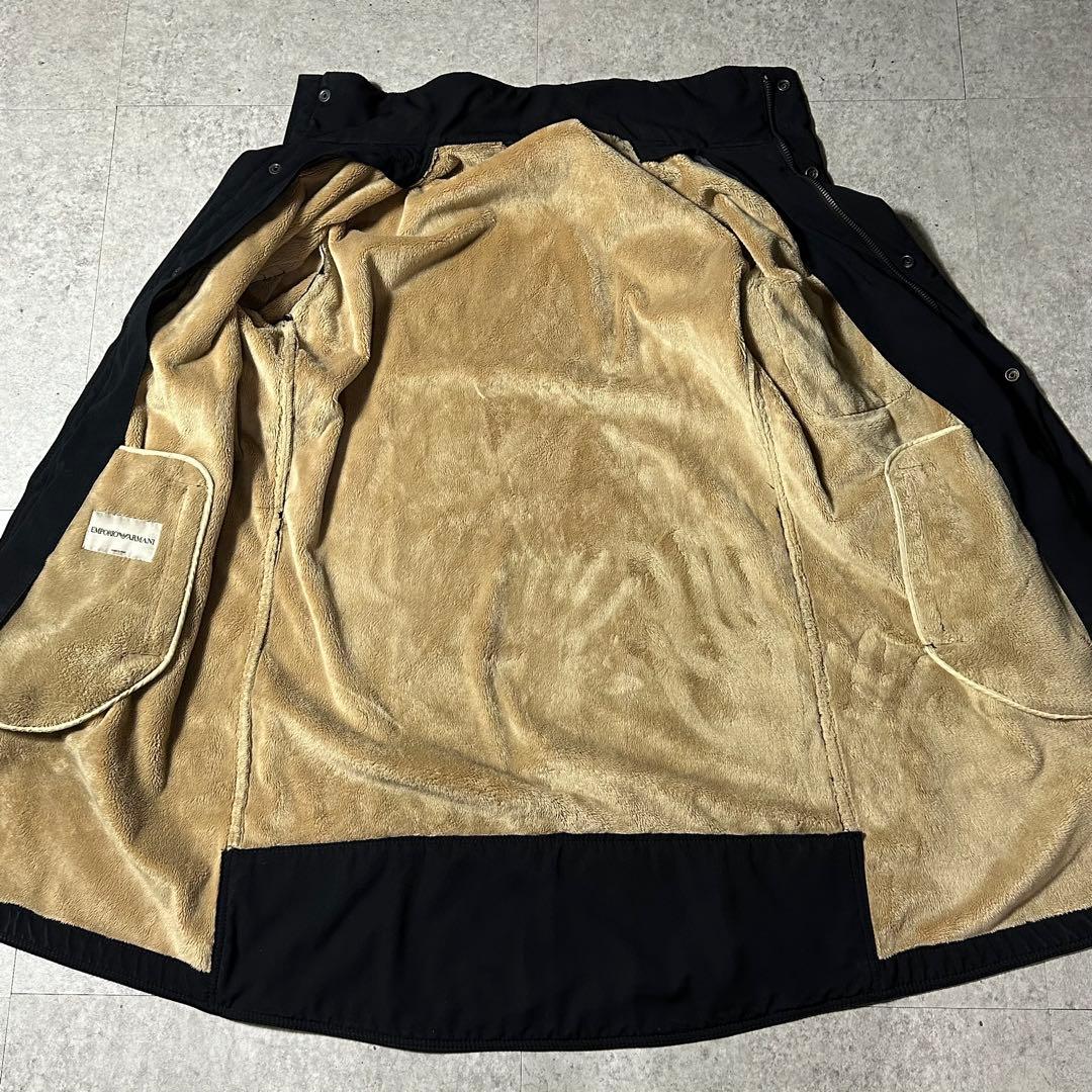 EMPORIO ARMANI ロングコート 内ボア