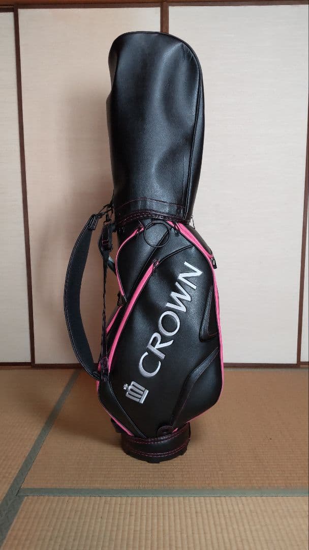 ピンククラウン キャディバッグ 未使用品 - メルカリ
