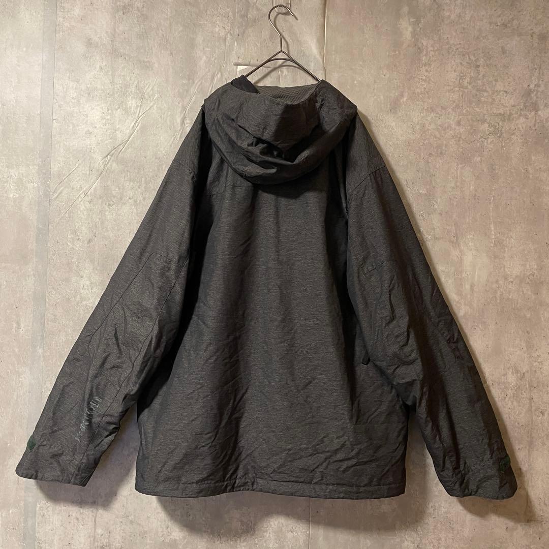 Burtonバートンスキーウェアスノーボードジャケットパーカーフード付黒ブラック