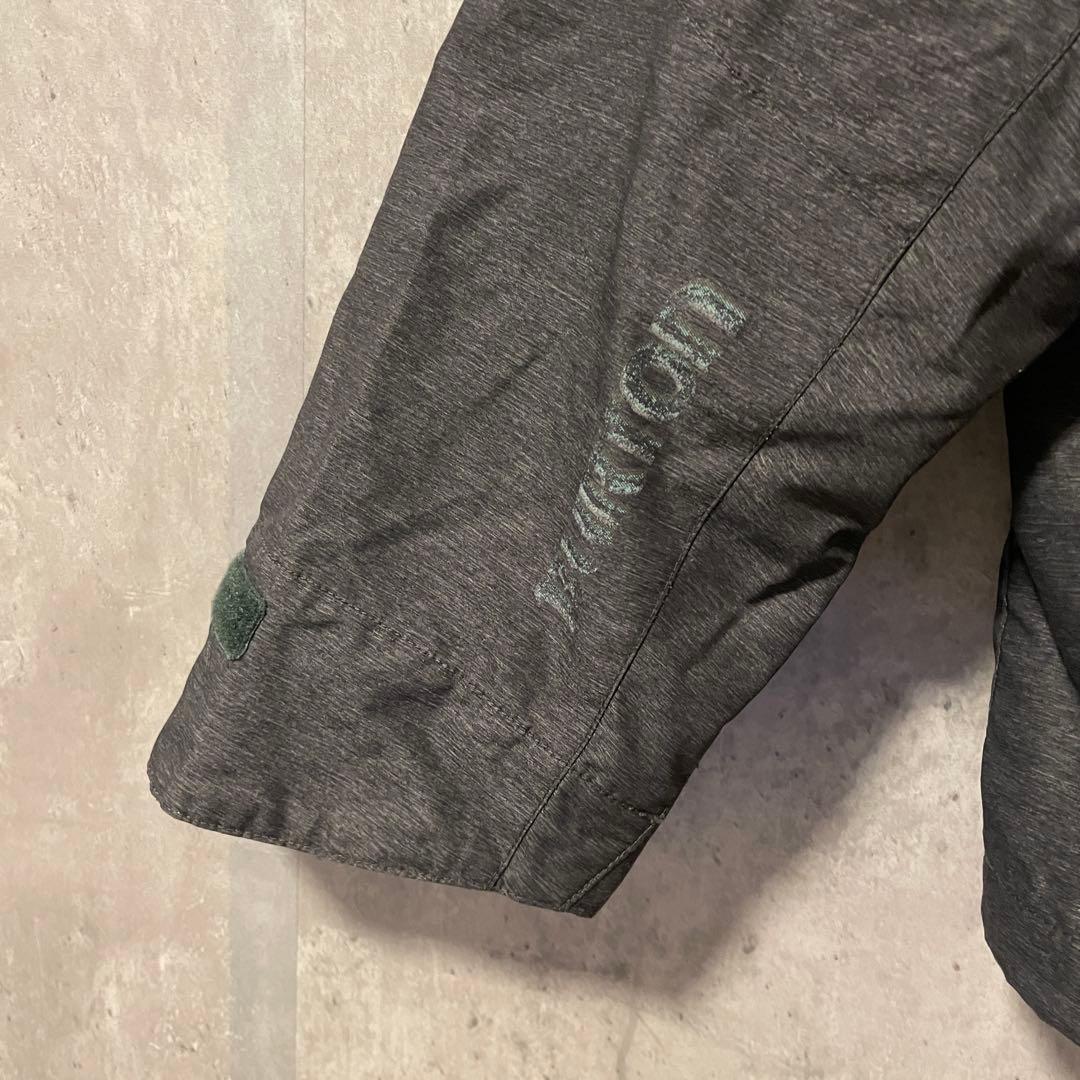 Burtonバートンスキーウェアスノーボードジャケットパーカーフード付黒ブラック