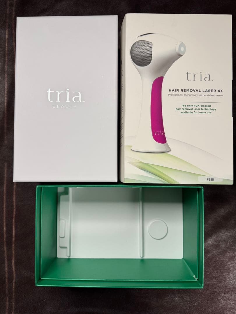 美品tria トリア パーソナルレーザー脱毛器 4X 2022年製 即購入可