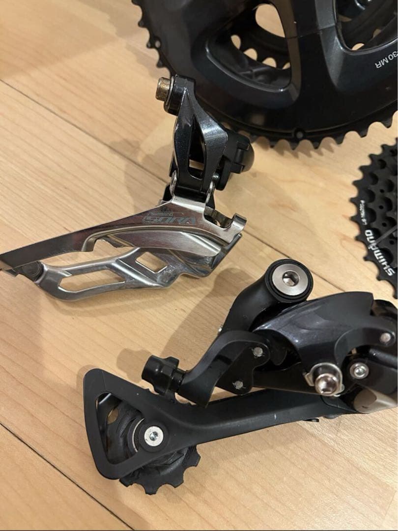 ▼▼美品　シマノ　ソラ　コンポセット　グラベル　SHIMANO SORA