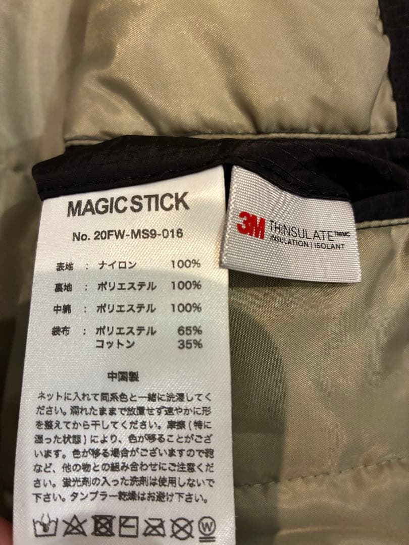 【20FW MAGIC STICK×WILDTHINGS チェスターコート】