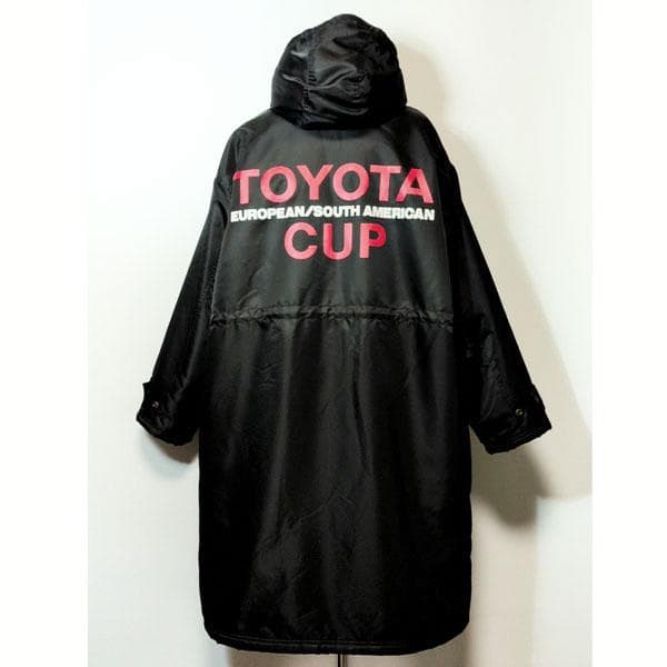 トヨタカップ ベンチコート 内ボア ビッグシルエット 当時物 ヴィンテージ