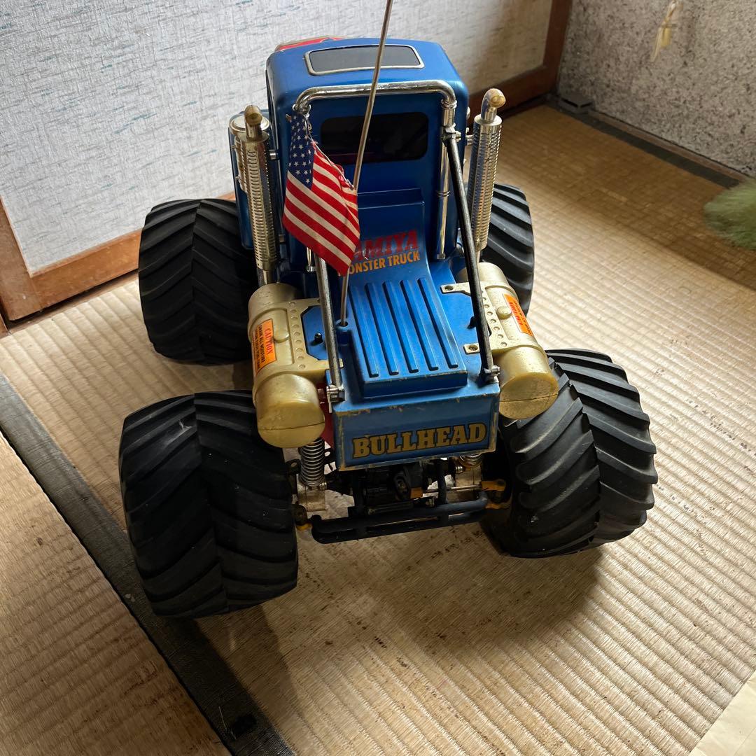 すーく　タミヤ　ブルヘッドRC モンスタートラック 1/10 初代物　青