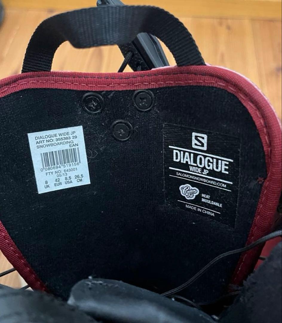 SALOMON サロモン ブーツ DIALOGUE WIDE JP 26.5cm
