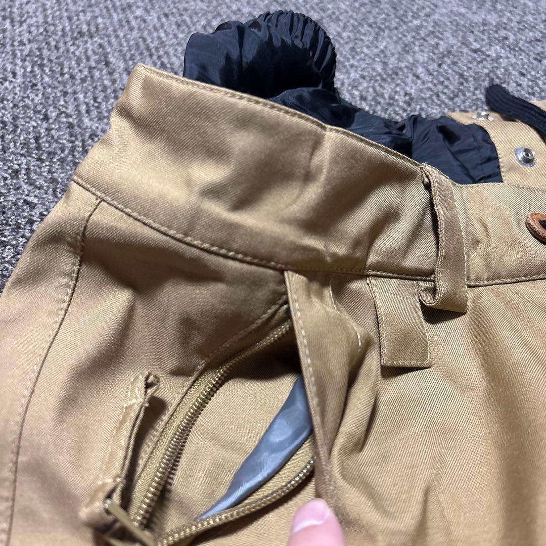 AA HARDWEARベージュ スノーボードパンツ