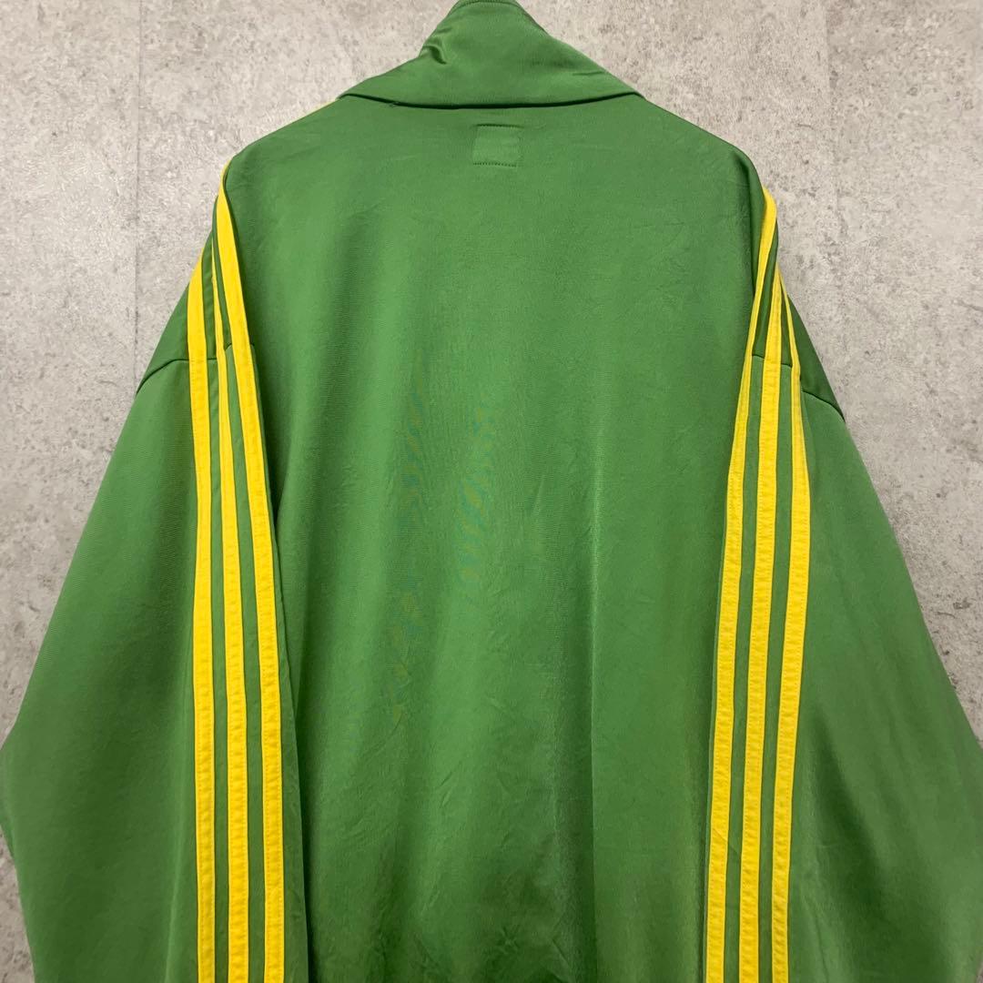 【レアカラーXL☆EU輸入90s】アディダス トレフォイル刺繍トラックジャケット