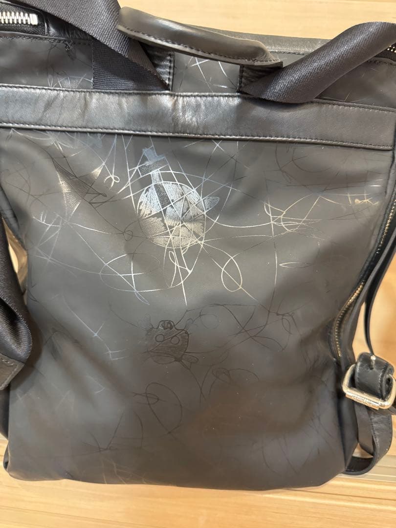 ⭐︎良品⭐︎Vivienne Westwood 黒のレザーとナイロンリュック