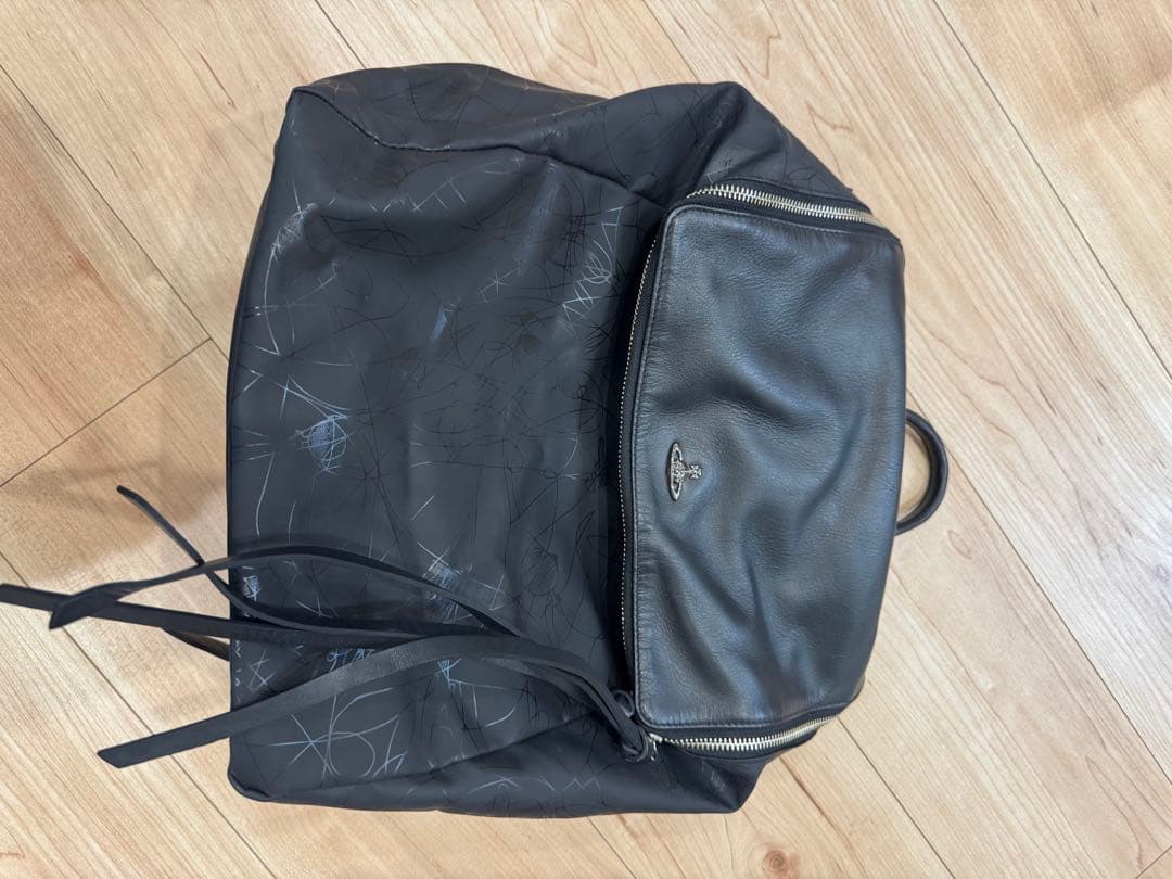 ⭐︎良品⭐︎Vivienne Westwood 黒のレザーとナイロンリュック