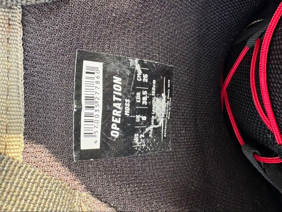 スノーボードブーツ　25.0cm