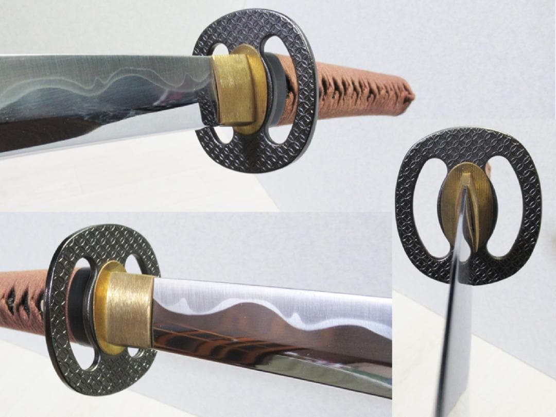 模造刀　時代拵え　岐阜関刀剣工房　硬質合金製　剣道型 居合刀