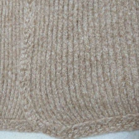 45R　アルル杢杢ニットのチロリアンコート　45rpm