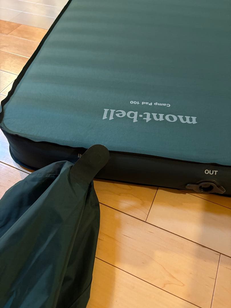 montbell モンベル　CAMPPAD 100 インフレーターマット➕シート