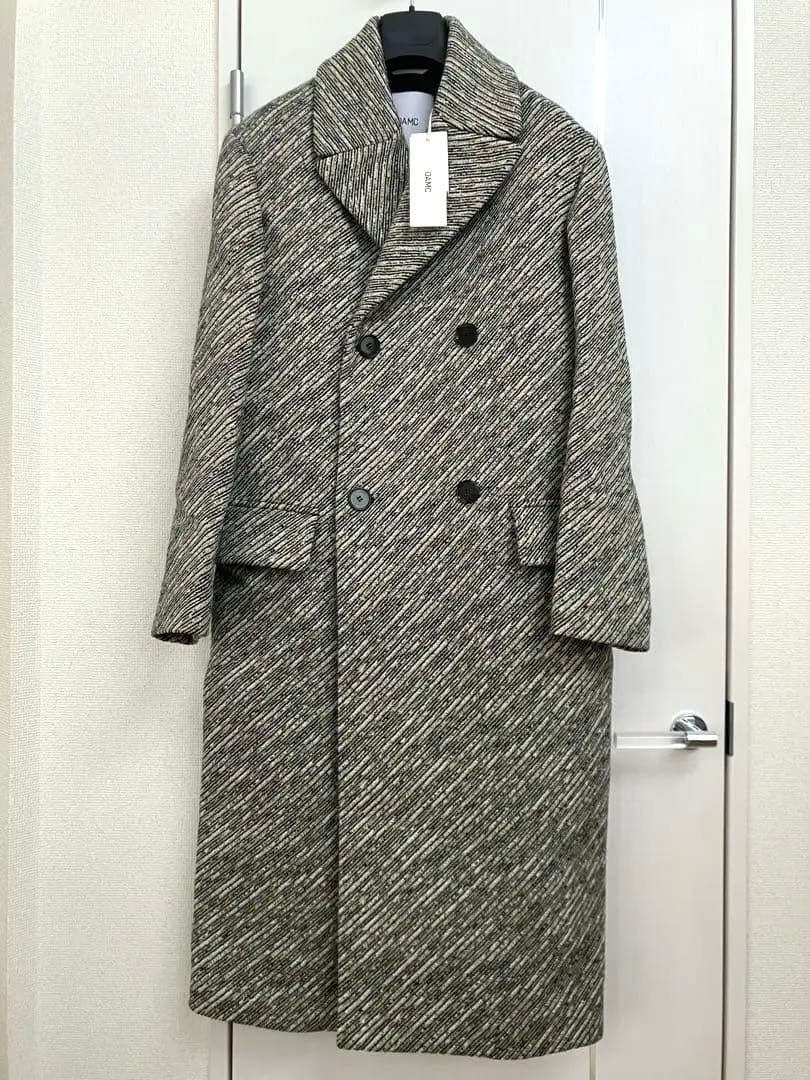定価39万 OAMC ブークレヘリンボーン ダブルコート46 jilsander