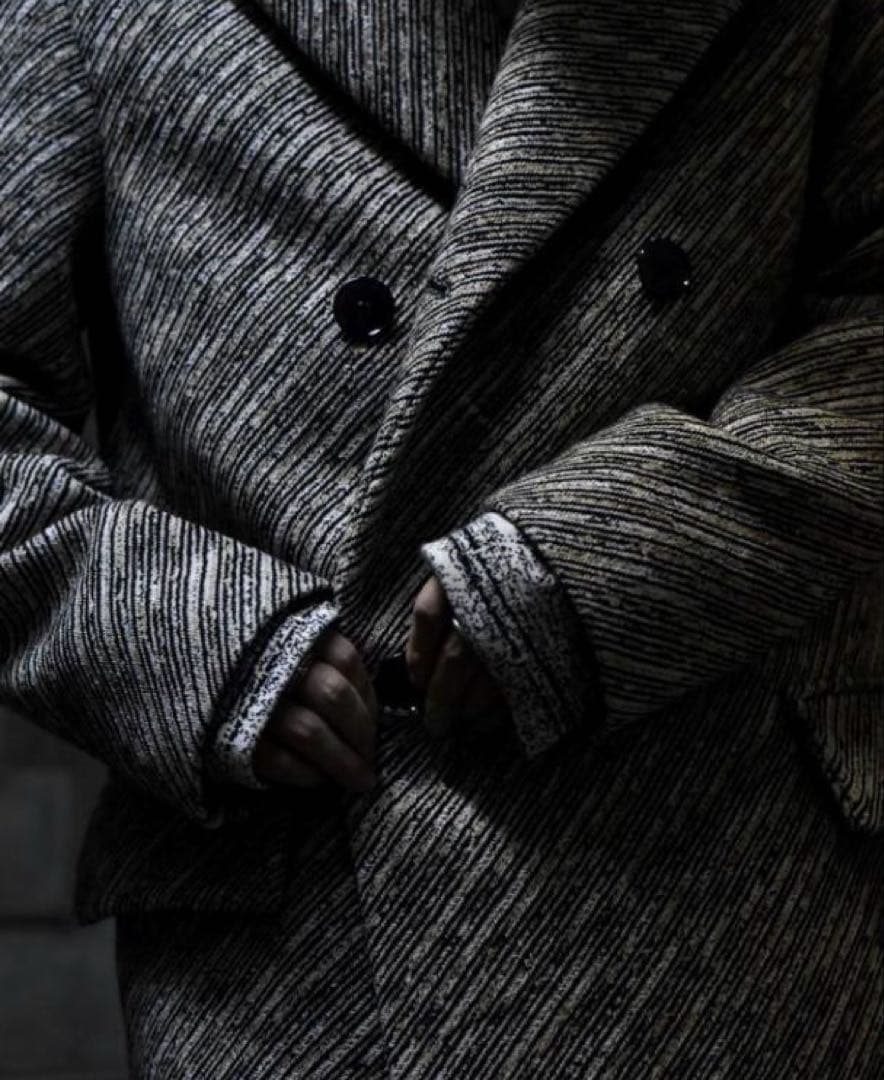 定価39万 OAMC ブークレヘリンボーン ダブルコート46 jilsander