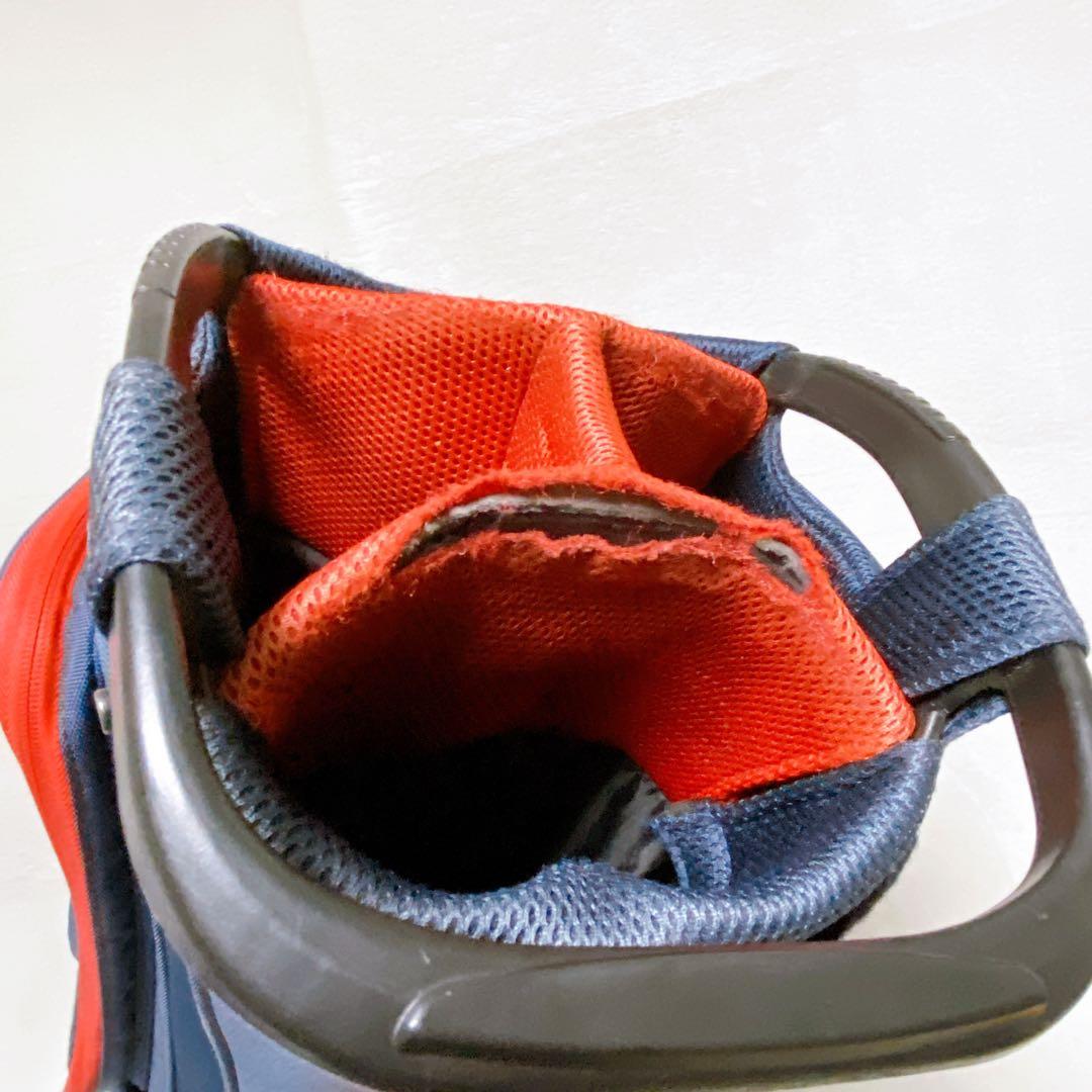 BEAMS GOLF　スタンド付キャディバッグ　ネイビー　9型　ビームスゴルフ