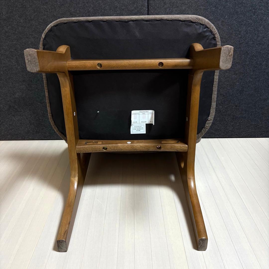 ニトリ　リビングダイニングチェア　リラックスワイド　ダイニングチェア　椅子