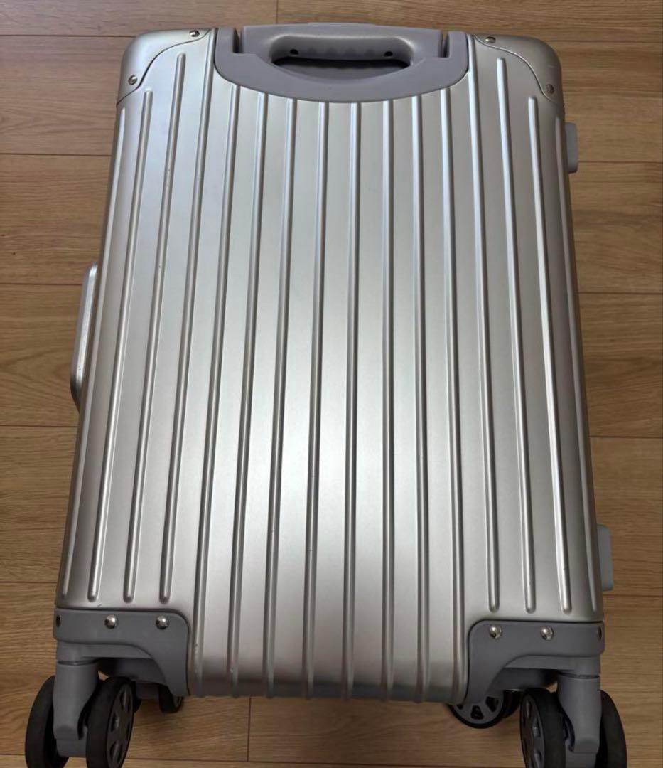 スーツケース アルミ合金ボディ キャリーケース シルバー Sサイズ 旅行