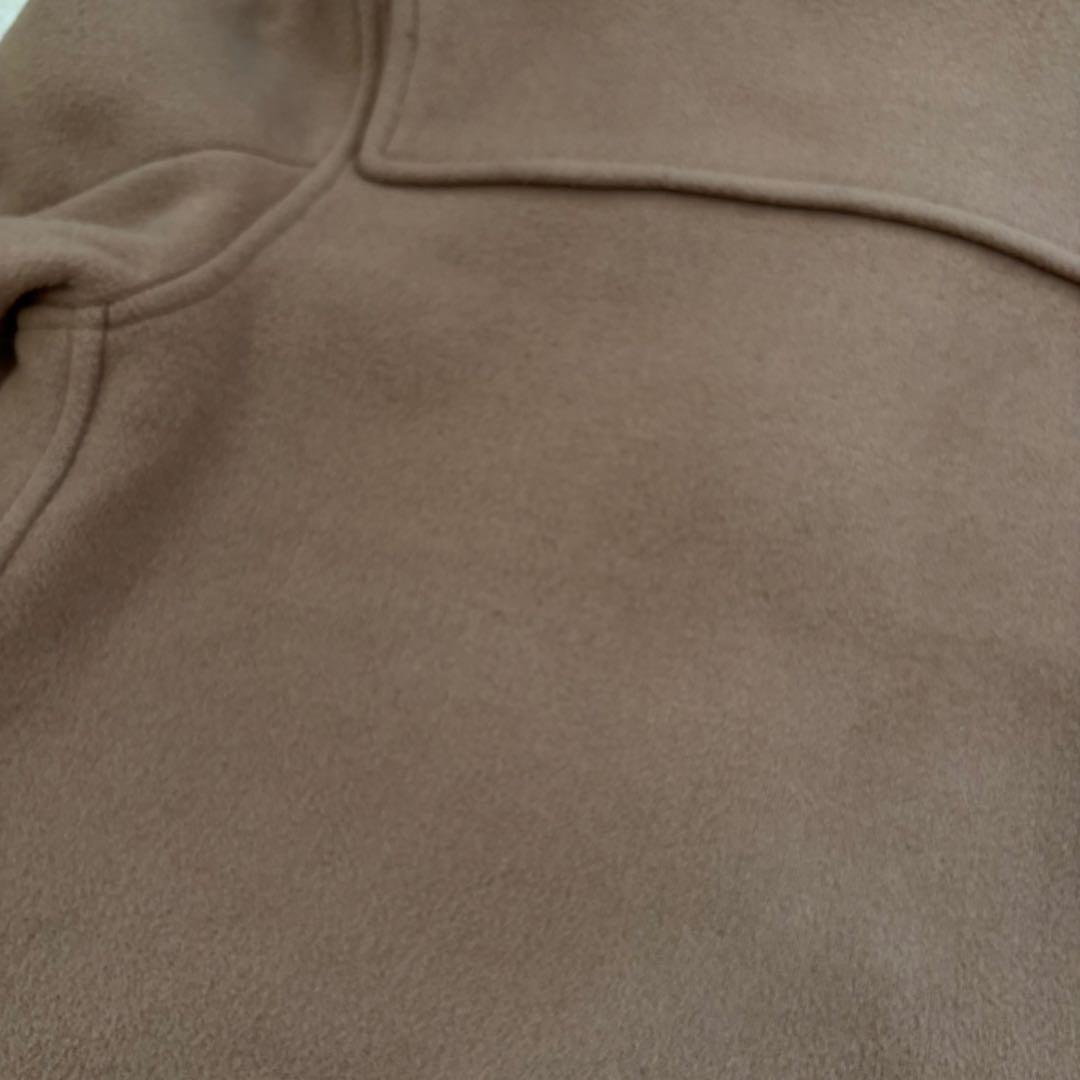 バーバリー ノバチェック ダッフルコート　ウール 英国製 ベージュ　サイズL相当