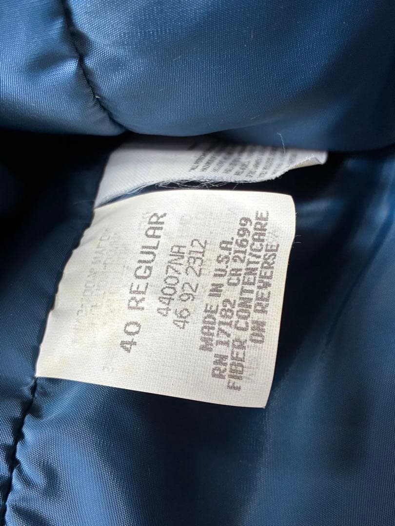 Walls USA製ダウンジャケット Lサイズ ブルー