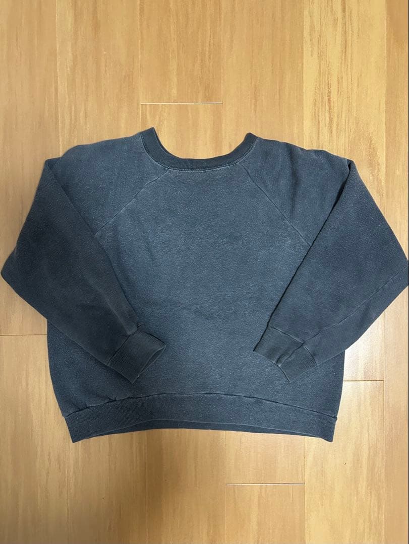 ヴィンテージスウェット　ブラックフェード