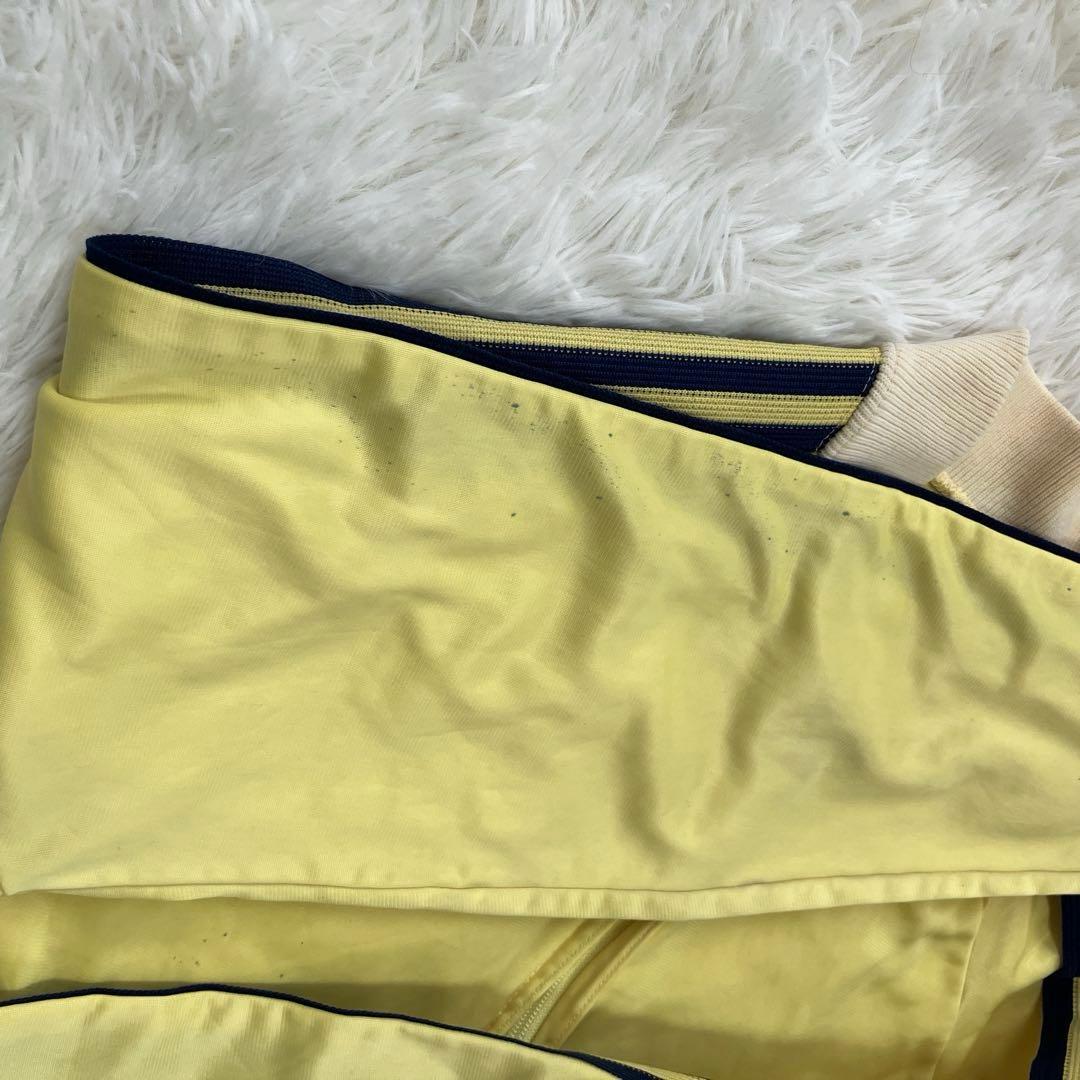 トップス adidas atptrackjacket yellow vintage 80s