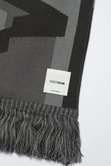 小物 VAULTROOM KNIT SCARF / GRAY